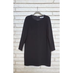 MaxMara Black Shift Mini Dress